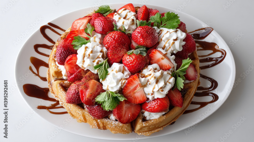 crepes with strawberries crepes with strawberries