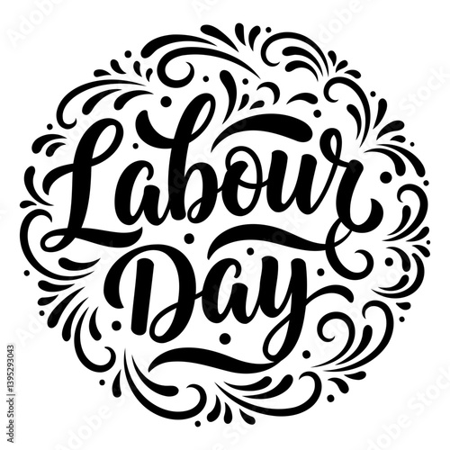 Labour Day Typography Design