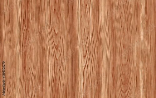Realistic close-up of natural wood grain texture, warm brown shades, fine details, smooth surface, minimalistic background