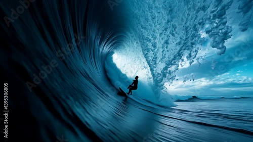 surfer on the beach