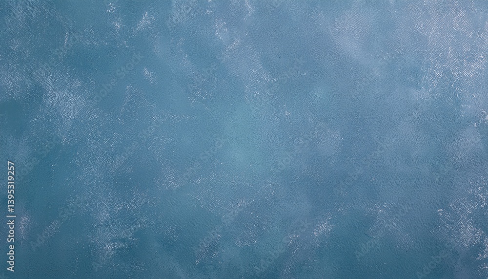 Obraz premium blue textured plaster wall with cloudy gradient pattern ideal for abstract backgrounds, digital art, or web design backdrop