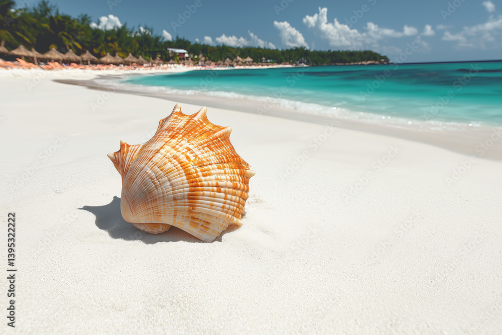 Tropical Beach Seashell White Sand Paradise Island Vacation Getaway Relaxing Summer Holiday Coastline Tropical Beach Seashell White Sand Paradise Island Vacation Getaway Relaxing Summer Holiday Coastline