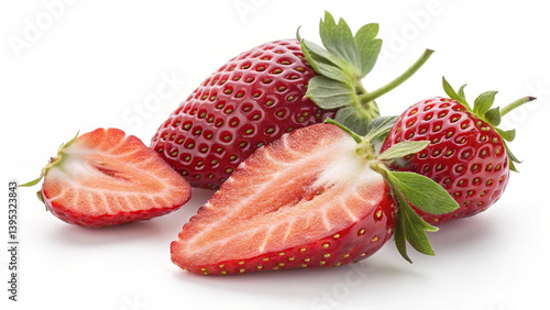 strawberry images with white background