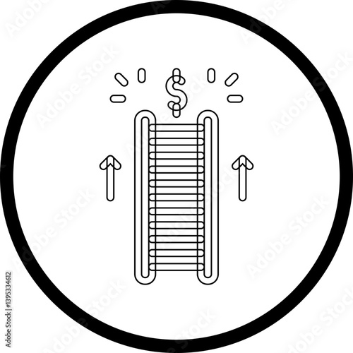 Motivation & Incentives single vector illustration icon