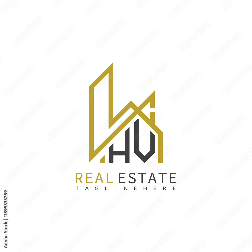 initial monogram logo for real estate With building and home shape creative design.
initial monogram logo for real estate With building and home shape creative design.