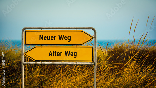 Signposts the direct way to New Path versus Old Path