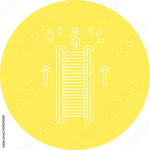 Motivation & Incentives single vector illustration icon
