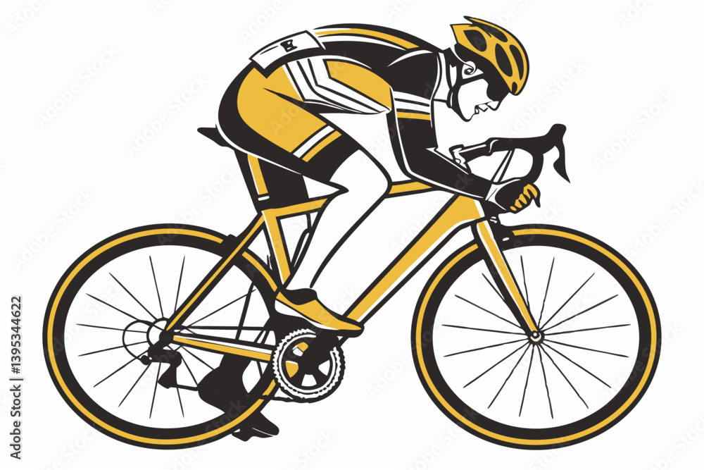 Naklejka premium bike