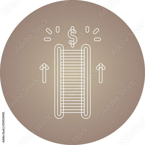 Motivation & Incentives single vector illustration icon