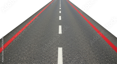 Wallpaper Mural Isolated Road Torontodigital.ca
