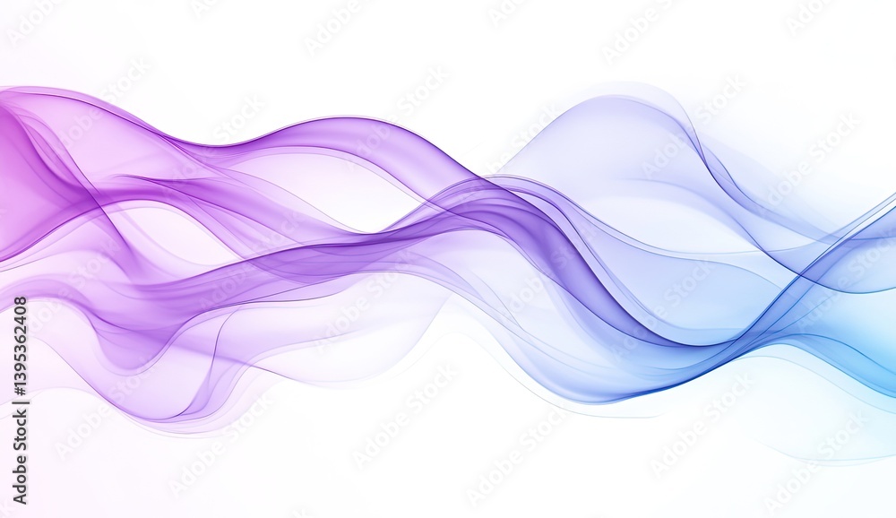 Fototapeta premium Abstract Flowing Curves
