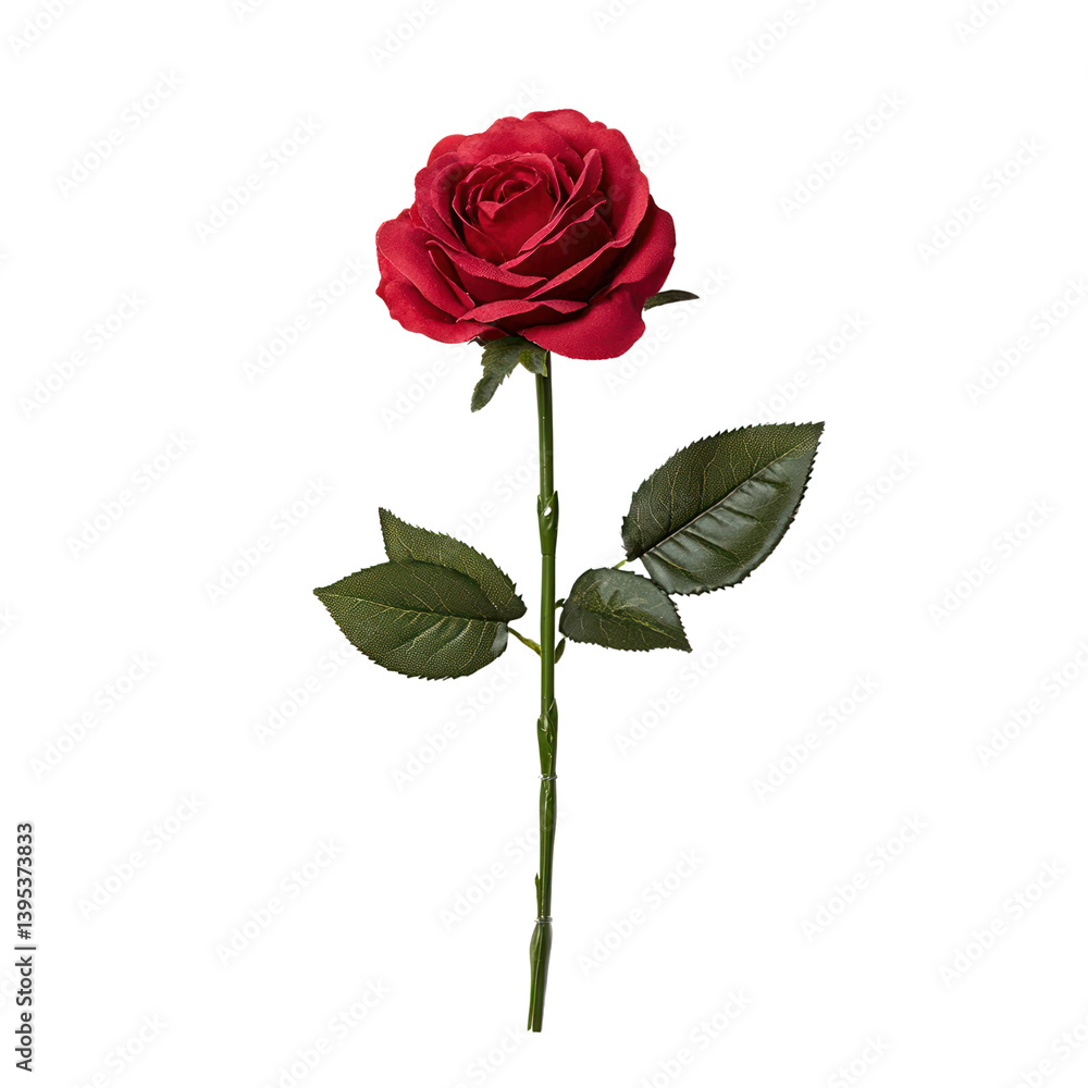 Elegant red rose cutout background for floral design photography art white captivating beauty Elegant red rose cutout background for floral design photography art white captivating beauty