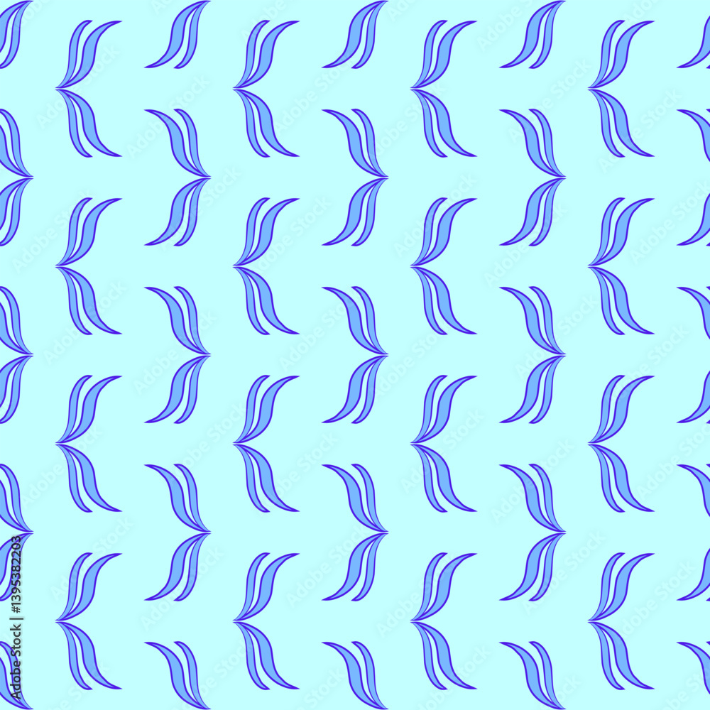 Abstract pattern with horizontal wave line Abstract pattern with horizontal wave line