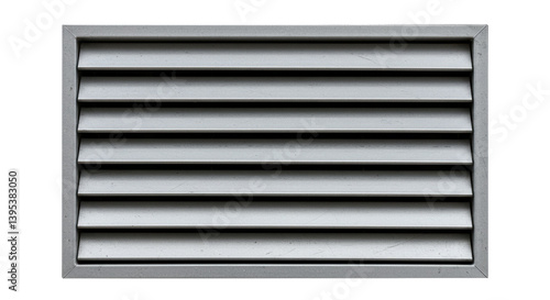 Isolated metal ventilation grill