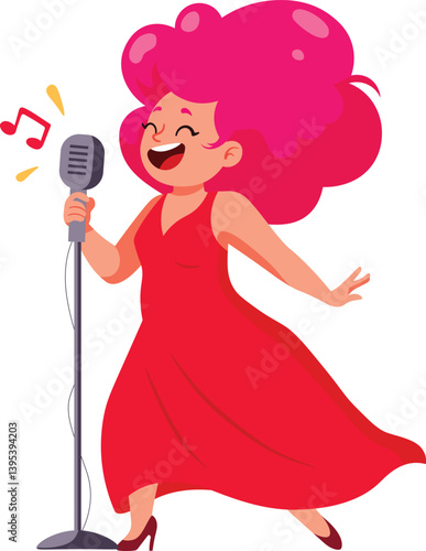 Female Musician Backing Vocal Singer