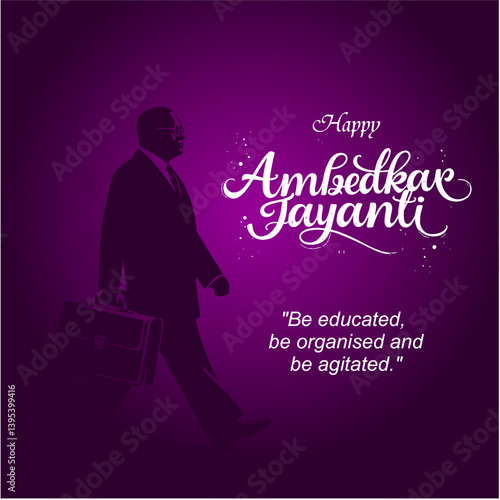 Baba Saheb Dr. Bhimrao Ambedkar Jayanti Social Media Creative 14 April
