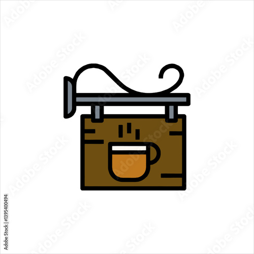 vector illustration of a paper bag