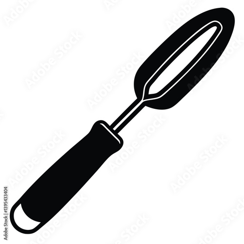 Vegetable Peeler Vector Illustration – Sharp Kitchen Tool for Easy Skin Removal