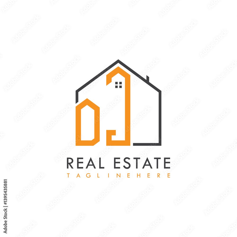 initial monogram logo for real estate With home shape creative design.
initial monogram logo for real estate With home shape creative design.