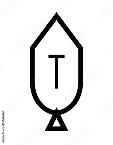 vector illustration of a cross