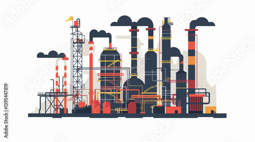 Professional Industrial Design Elements in Vector Illustration for Graphic Projects