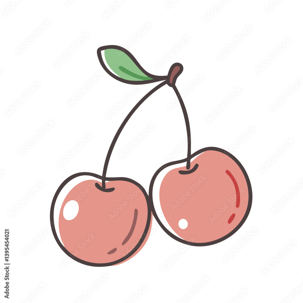 cherries icon, cherries vector illustration-simple illustration of cherries, perfect for cherries logos and icons cherries icon, cherries vector illustration-simple illustration of cherries, perfect for cherries logos and icons
