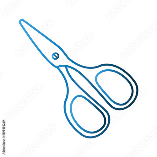 Scissor icon design template