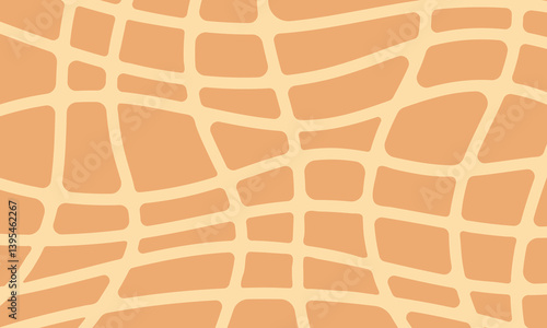 Peanut shell texture, Peanuts pattern. Vector background with stripes Peanuts