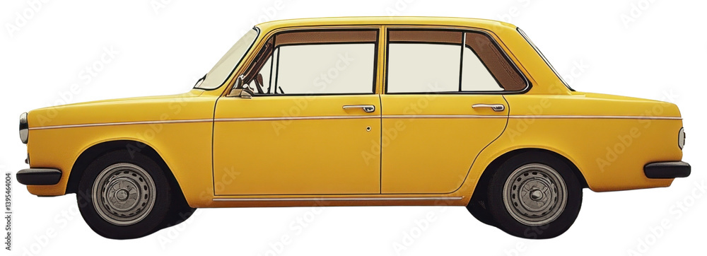 PNG America taxi car automobile vehicle side.