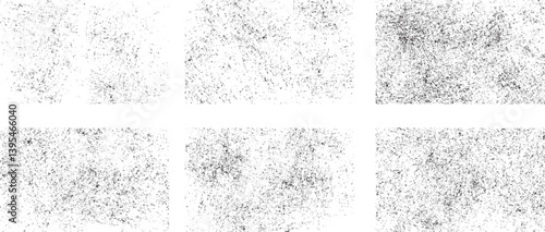 Set of the grunge textures isolated on transparent background. Grunge organic vintage vector overlayer. effect, texture, overlay, abstract, grunge, vintage,