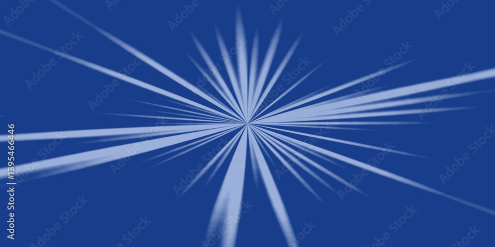 Fototapeta premium blue star explosion