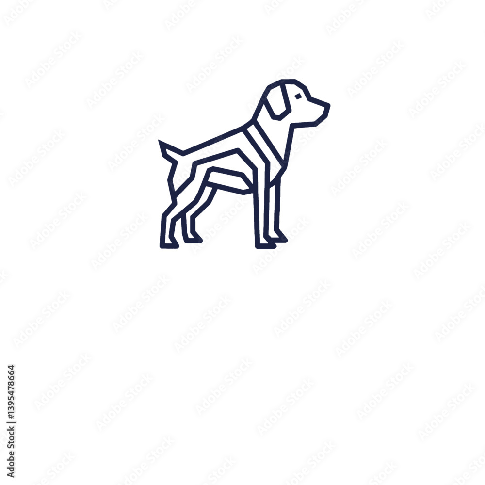 Fototapeta premium Cute Bear Face Logo