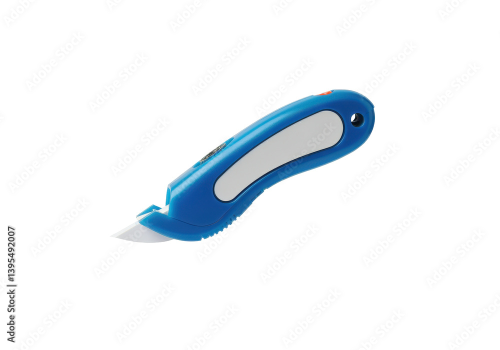 A floating correction tape dispenser, horizontally aligned, on a solid white background A floating correction tape dispenser, horizontally aligned, on a solid white background