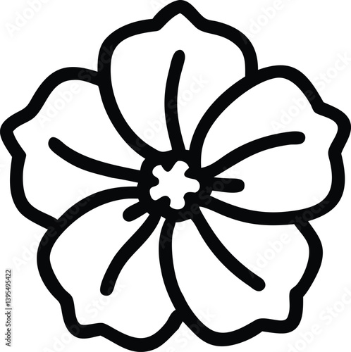 wallflower, waxflower, verbena, wisteria , flower logo