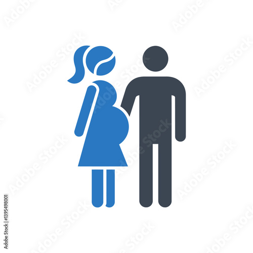 Pregnant Couple Icon