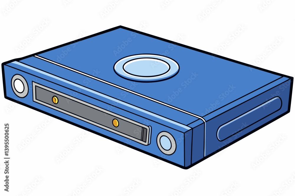 Fototapeta premium audio cassette isolated on white background