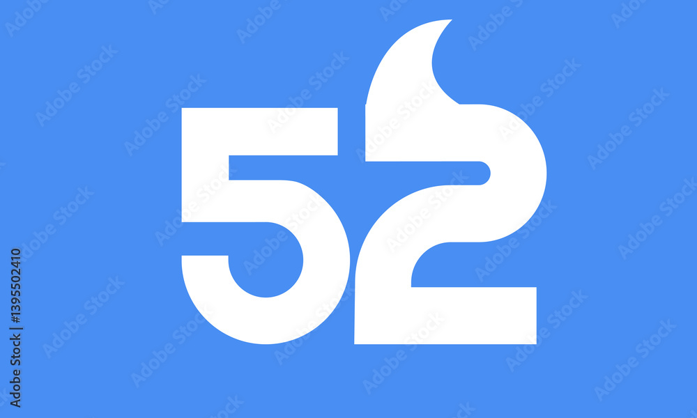 Shark logo number simple modern blue Shark logo number simple modern blue