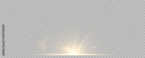 Shimmering light flash erupts with star-dust brilliance. Bokeh particles swirl gently inside solar explosion ring. Glowing flare glistens sharply with radiant white center. Dust sparkle effect floats