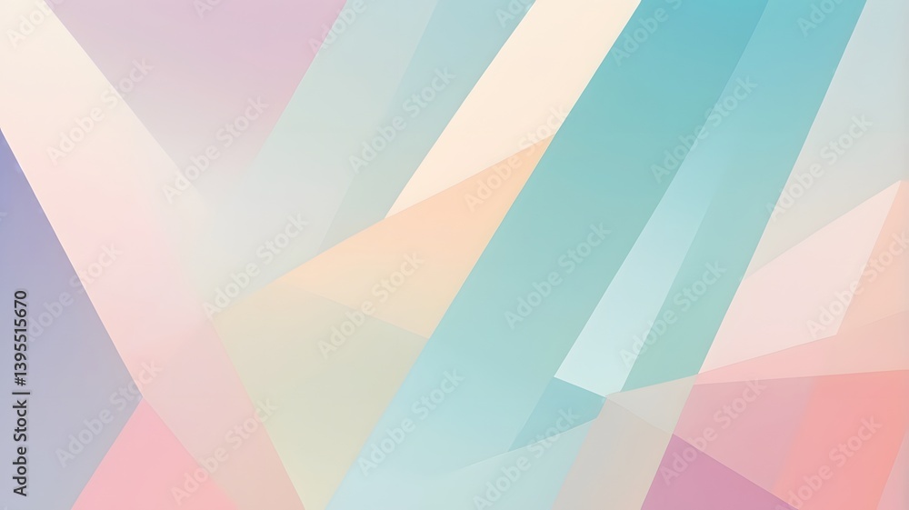 Fototapeta premium Light pastel soft pale abstract pattern background
