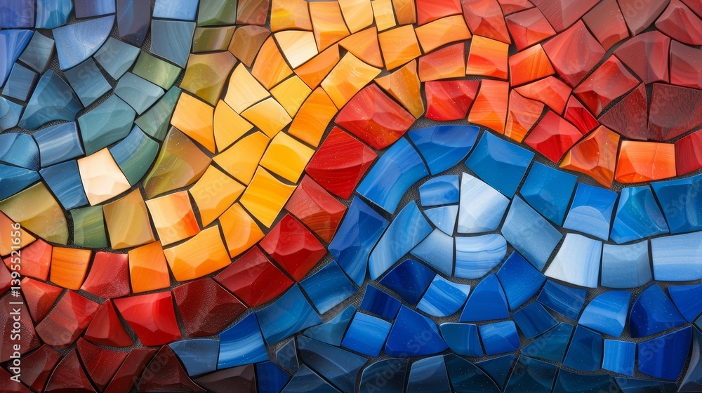 Colorful abstract painting captivating visual symphony of dynamic shapes and vivid colors Colorful abstract painting captivating visual symphony of dynamic shapes and vivid colors
