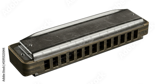 Konstfotografi Isolated Harmonica