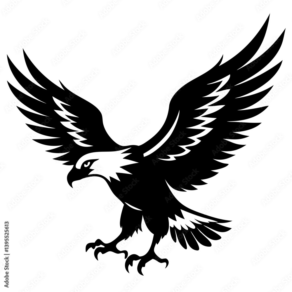 Obraz premium eagle vector illustration