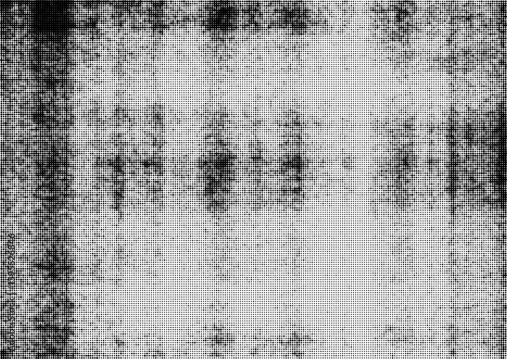 Obraz premium Large halftone vector photocopy texture with a transparent background