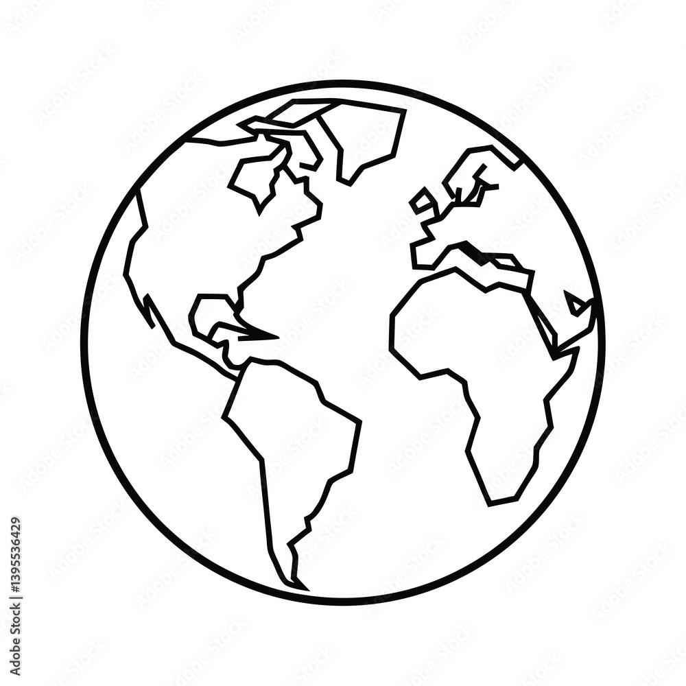 earth globe icon earth globe icon