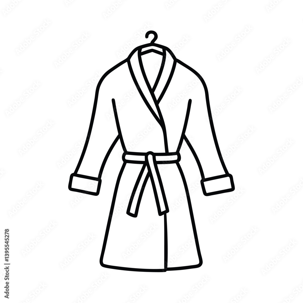 Soft Bathrobe, Cozy Robe, Spa Robe, Hanging Robe, Comfortable Wear Soft Bathrobe, Cozy Robe, Spa Robe, Hanging Robe, Comfortable Wear