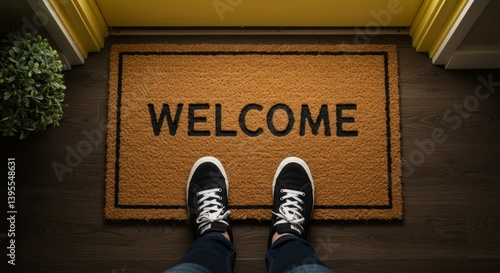 Welcome Mat Greeting