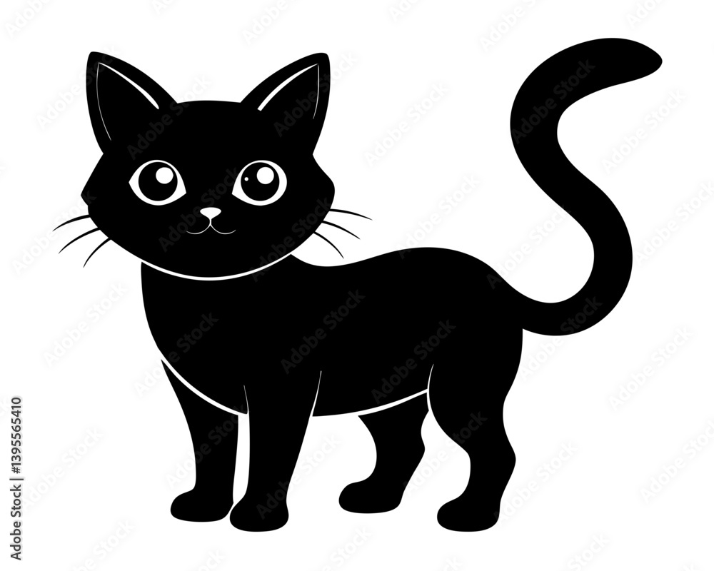 Kitten Vector Silhouettes & SVG Icon Kitten Vector Silhouettes & SVG Icon