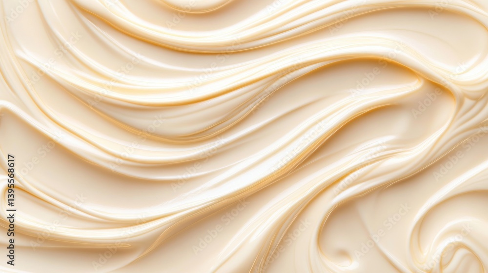 Creamy Swirls: Intricate patterns of swirling cream create a mesmerizing, appetizing texture that evokes both smoothness and richness. Creamy Swirls: Intricate patterns of swirling cream create a mesmerizing, appetizing texture that evokes both smoothness and richness.