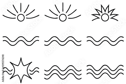  light wave line art dynamic neon swirl textu.