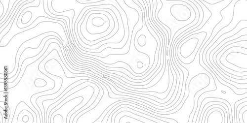 Abstract Cartography Redefined: A Seamless Pattern of Geometric and Topographic Lines That Blurs the Boundaries Between Sea Maps, Mounted Landscapes, and Digital Terrain Models"